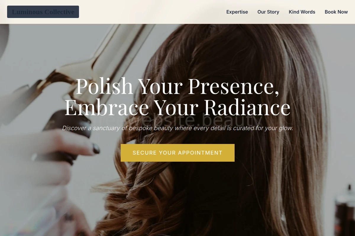 Toned Beauty Salon
