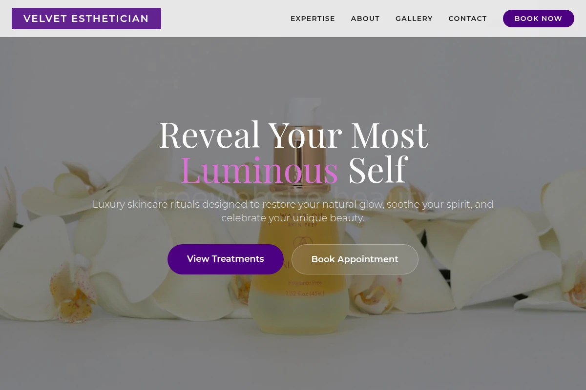 Velvet Esthetician