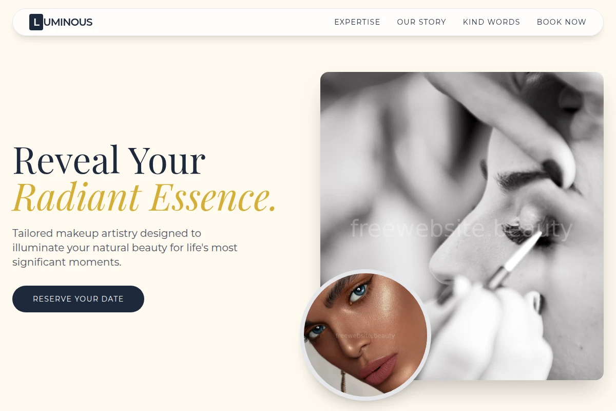 Gilded Makeup Artist